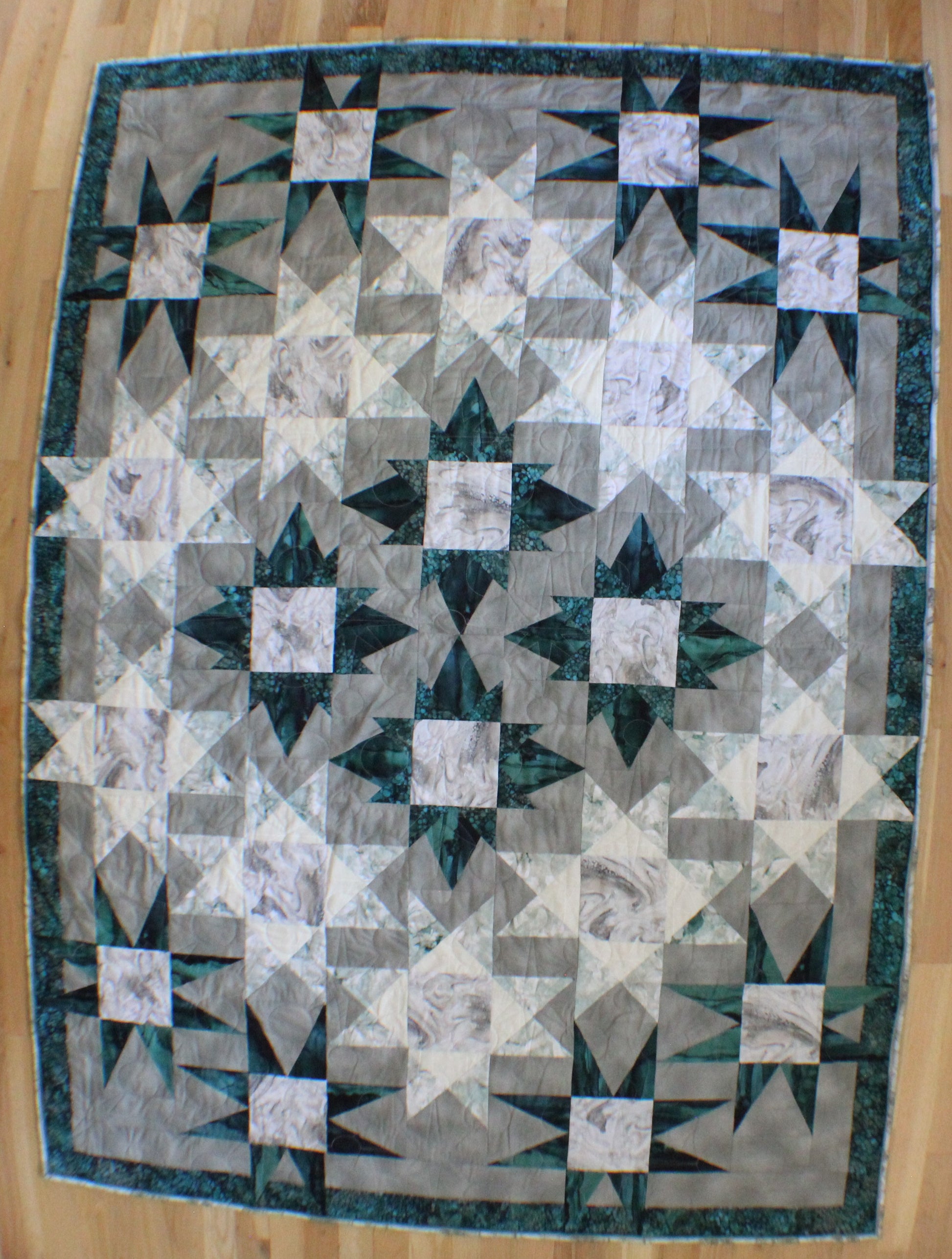 Under the Stars quilt - Front 