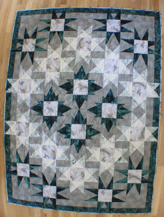 Under the Stars quilt - Front 